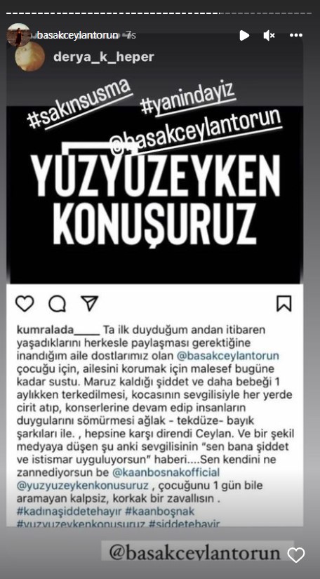 basak ceylan torun un kaan bosnak tan siddet goruyorum iddiasi gundem oldu